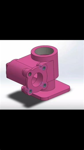 Precision Mechanical Part Design | SolidWorks 3D Modeling 🔩#SolidWorks #CADDesign #MechanicalDesign