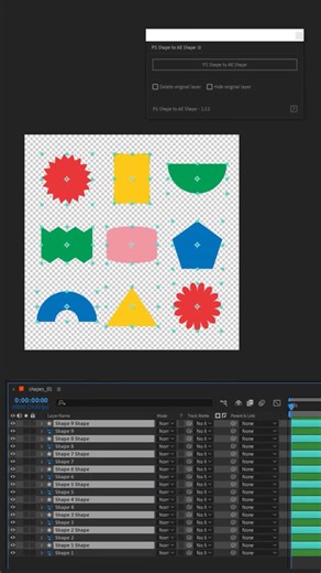 aescripts + aeplugins on Instagram: "NEW: PS Shape to AE Shape. 25% Off until Oct 11. Converts Photoshop Shape Layers and vector shapes within After Effects. https://aescripts.com/ps-shape-to-ae-shape/ (link in bio) #aftereffects #photoshop #aescripts"