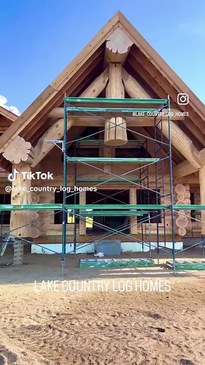 Lake Country Log Homes (LCLH) on TikTok