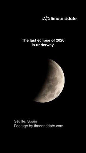 Ongoing: Partial Lunar Eclipse Highlights