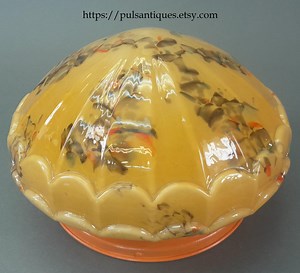 Antique 1920s Art Deco Ceiling Light - Etsy Canada