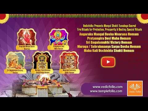 Mangal Shakti Tuesdays-Sacred Fire Rituals for Protection & Destiny Special Rituals | Vedicfolks