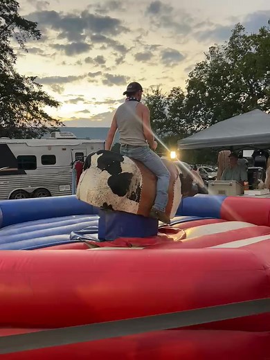 Not me getting bucked off, Also Notice How wrong I was holding the rope at first lmao | Austin Jones