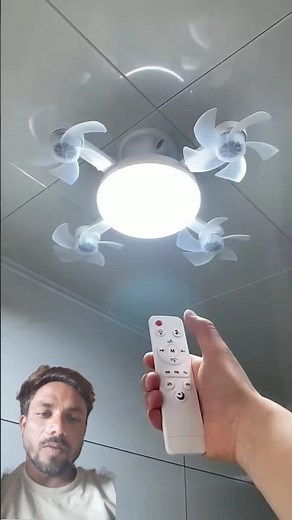 Ceiling Fan with Lights & Remote – Stylish & Functional Home Upgrade!