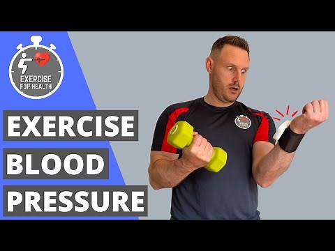 What my blood pressure did DURING exercise