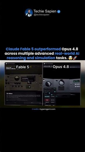 Claude Fable 5 vs Opus 4.8: AI Benchmark That Shocked Everyone 🤯🚀