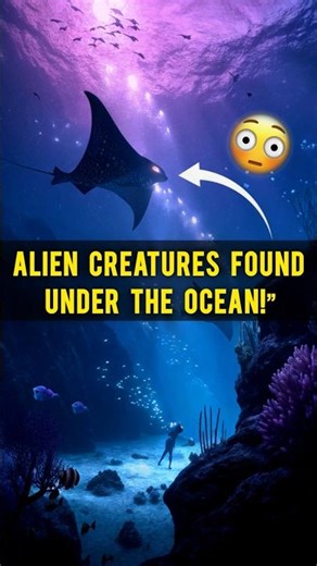 Alien Creatures Found Under the Ocean! | Deep Sea Facts #shorts