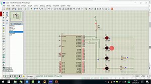 单片机的一个作业 P0口外接LED PC PSW SP