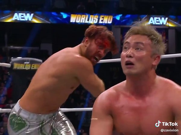 Will Ospreay vs Kazuchika Okada, AEW Worlds End (2024) #willospreay #kazuchikaokada #WWE #wweraw #CapCut