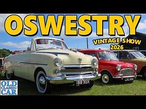 The outstanding OSWESTRY Vintage Show - classic cars, lorries, caravans & MUCH MORE