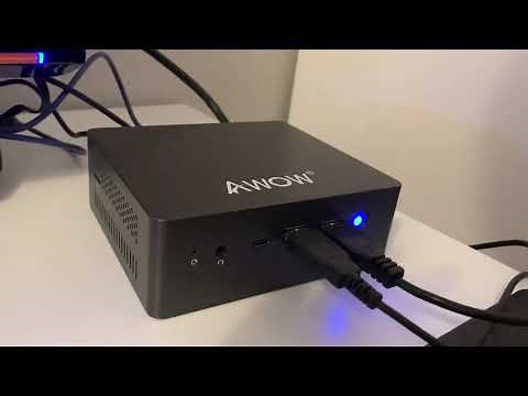 Mini PC AWOW Mini Desktop Computer Windows 10 Intel Celeron J4115 Review, Quick, snappy, quiet Perf