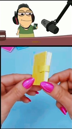 Cutest Mini Notebook Ever 😍 | Handmade by Girl ✨📒