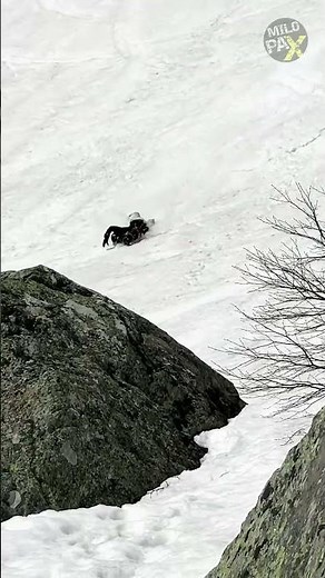 Craziest Cliff Fall Ever Caught on Camera 😱⛷️