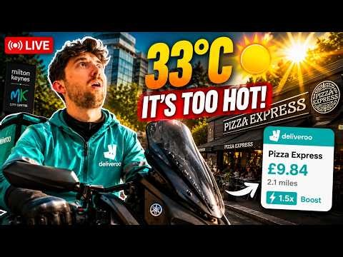 1.5x boost for a few hours! £20p/hr? | Food Delivery Live 💪 - Rider POV!