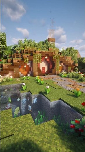 Rate My Aesthetic Hobbit House! 🌿 | Minecraft Building Ideas & Tutorial
