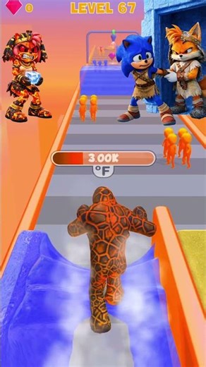 Lava man Running 😂❤️ #youtubeshorts #gaming #shorts