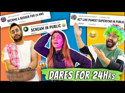 Our SUBSCRIBERS Gave Us DARES 😭 || Extreme Dare Challenge 😱