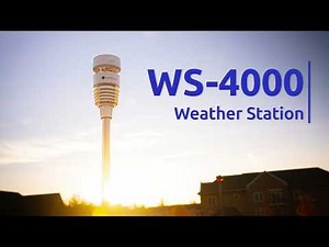 Sunrise, Sunset! Ambient WS-4000 | Solar Powered UltraSonic Wi-Fi Weather Station