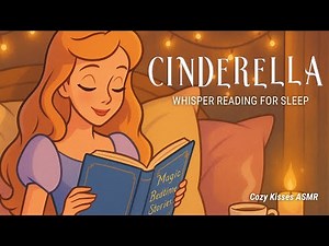 Soft Princess ASMR 💫 Whispered Cinderella Bedtime Story for Sleep & Relaxation