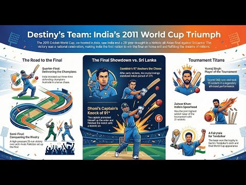 IND vs SL 2011 Final: India's 2011 World Cup Triumph (Documentary)