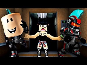 【屌德斯&小熙】 Roblox电梯模拟器 逗比兄妹探险各种奇葩楼层，机器人战警吃神奇药丸头变大了