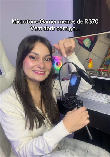 Microfone gamer Q3G: review e gravação por menos de R$70