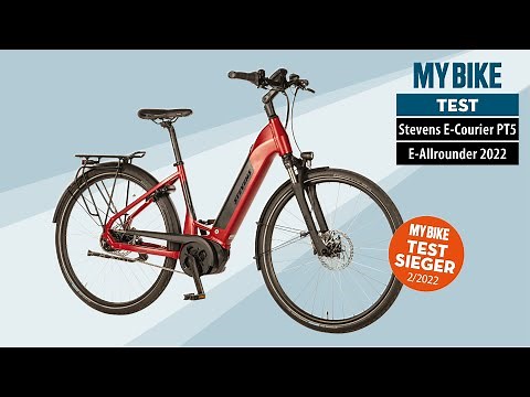 Stevens E-Courier: MYBIKE-Testsieger Allround-E-Bikes 2/2022