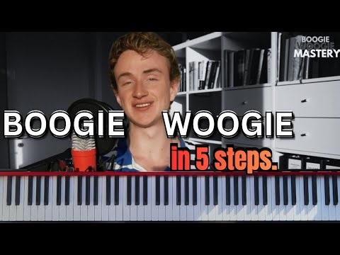 STARTING WITH BOOGIE WOOGIE PIANO - 1on1 Masterclass for Complete Beginners