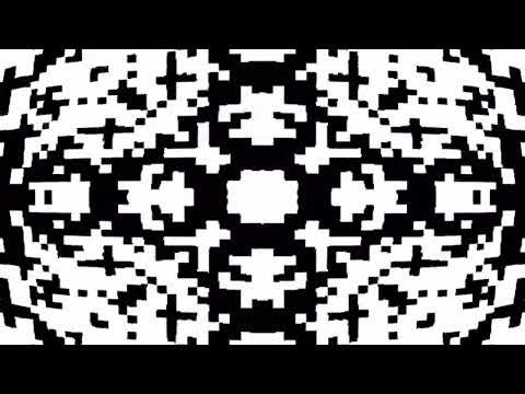Hypnotic Background | Monochrome Digital Illusion