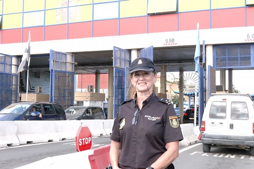 Eva Pérez, una vida de uniforme de Barajas al Tarajal
