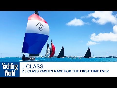 7 J Class yachts race for the first time ever - from onboard Shamrock | Yachting World
