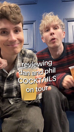 reviewing dan and phil themed drinks on tour ep. 1 OKLAHOMA CITY • dan / phil ⭐️⭐️⭐️⭐️
