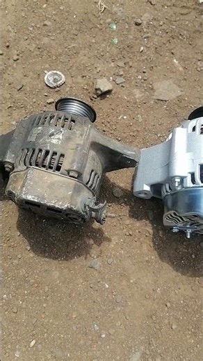 Toyota hilux 1Rz engine alternator replacement.