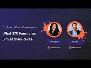Unlocking the Secrets of Successful Donor Conversations: Insights from 370 Simulated Interactions