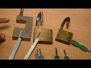 How to Open Padlocks in Seconds Quickly and Easily (Watch it!!!!)