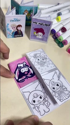 Easy Kuromi Coloring Page Tutorial |Cute & Fun Drawing for Beginners #kuromi #coloringpages #sanrio