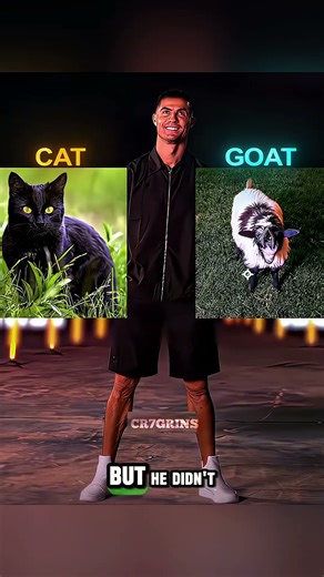 Ronaldo vs Cat – Unexpected Moment!😱🔥