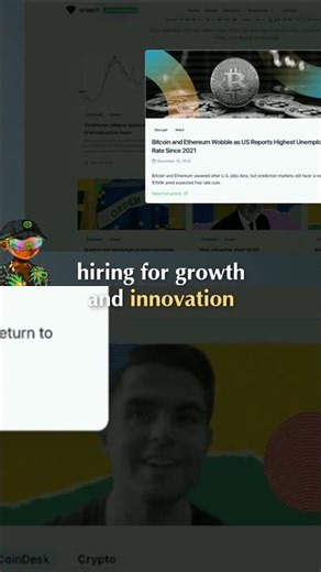 Bitcoin & Ethereum: Why the Wobble? Shadow Jobs Explained! #shorts