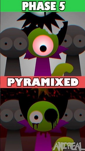 Incredibox Sprunki Pyramixed Phase 5 VS Sprunki Pyramixed OG *HORROR VERSION*