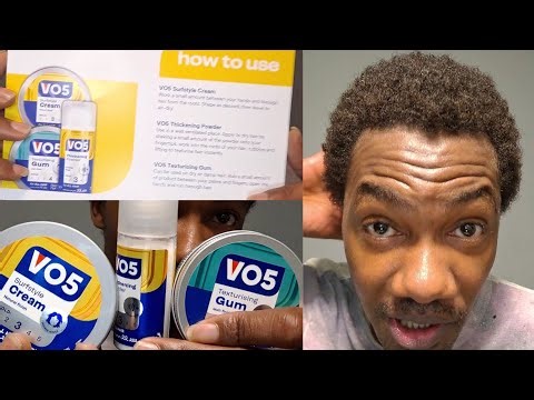 VO5 Full Routine: Volume, Definition & Control for Black Hair