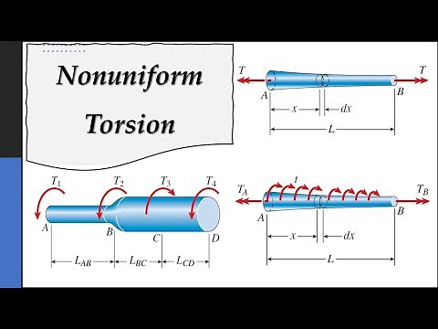 Nonuniform Torsion | Torsional bars | Mechanics of Materials