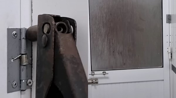 Simple Hack to Keep The Door Closed Using Spring