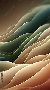 “Smooth orange and blue wave pattern on a soft satin background”