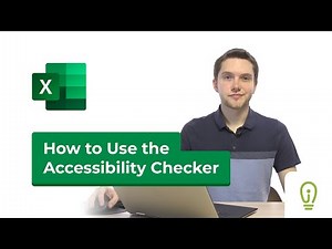 How to use the Accessibility Checker in Excel