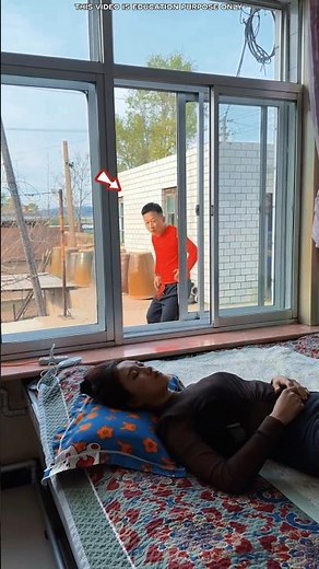 What brother did with sleeping sister #shortsvideo#stepsister