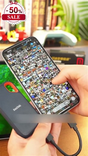 【Последен ден 🔥50% отстъпка】💥【8TB-128TB】 Високоскоростен мобилен твърд диск с голям капацитет