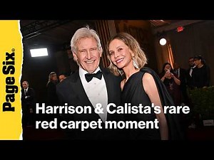 Harrison Ford and wife Calista Flockhart share rare red carpet moment at SAG Actor Awards 2026