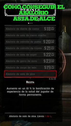 Como Conseguir El Abalorio Asta De Alce En RDR2 #reddeadredemption2