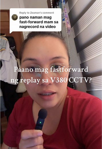 Paano Mag-Fast Forward ng Replay sa V380 CCTV?
