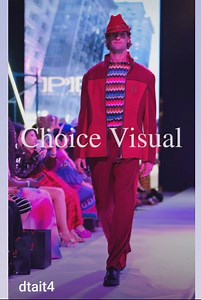 Striking the runway during Fashion Week, modeled effortlessly by @dtait4 . Captured by the lens of Choice Visual, this vibrant look is a celebration of color and texture. - - - - - #ScoutMeChique #FashionWeek #RunwayStyle #MensFashion #BoldLooks #ChoiceVisual #FashionPhotography #StyleInspo | Barbizon Chique